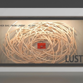 现代橱窗3D模型下载